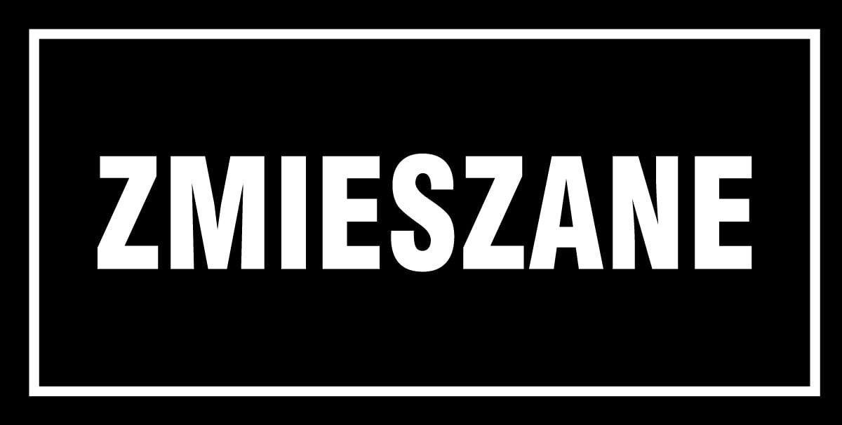 Naklejka Kosz Znak Segregacja Odpadów Zmieszane 30 Libres So-5 5902082238997