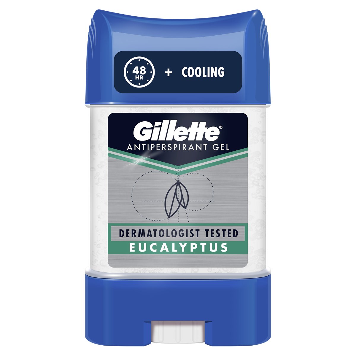 Gillette Eucalyptus - chłodzący antyperspirant w żelu dla mężczyzn 70ml