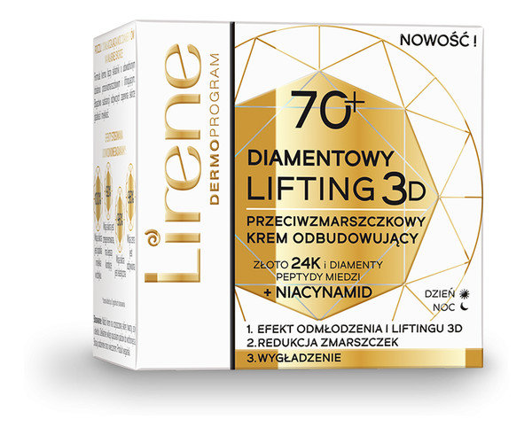 Lirene Diamentowy Lifting Krem 70+ 50.0 ml