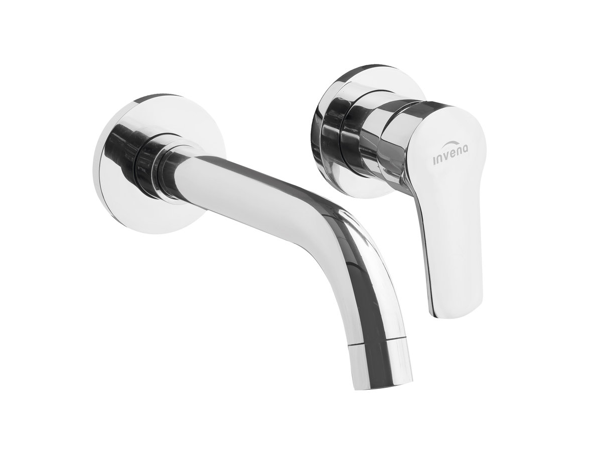 Invena Verso bateria umywalkowa podtynkowa chrom BP-82-U01