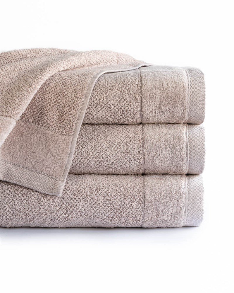 Ręcznik bawełniany Vito 30x50 frotte beżowy 550 g/m2