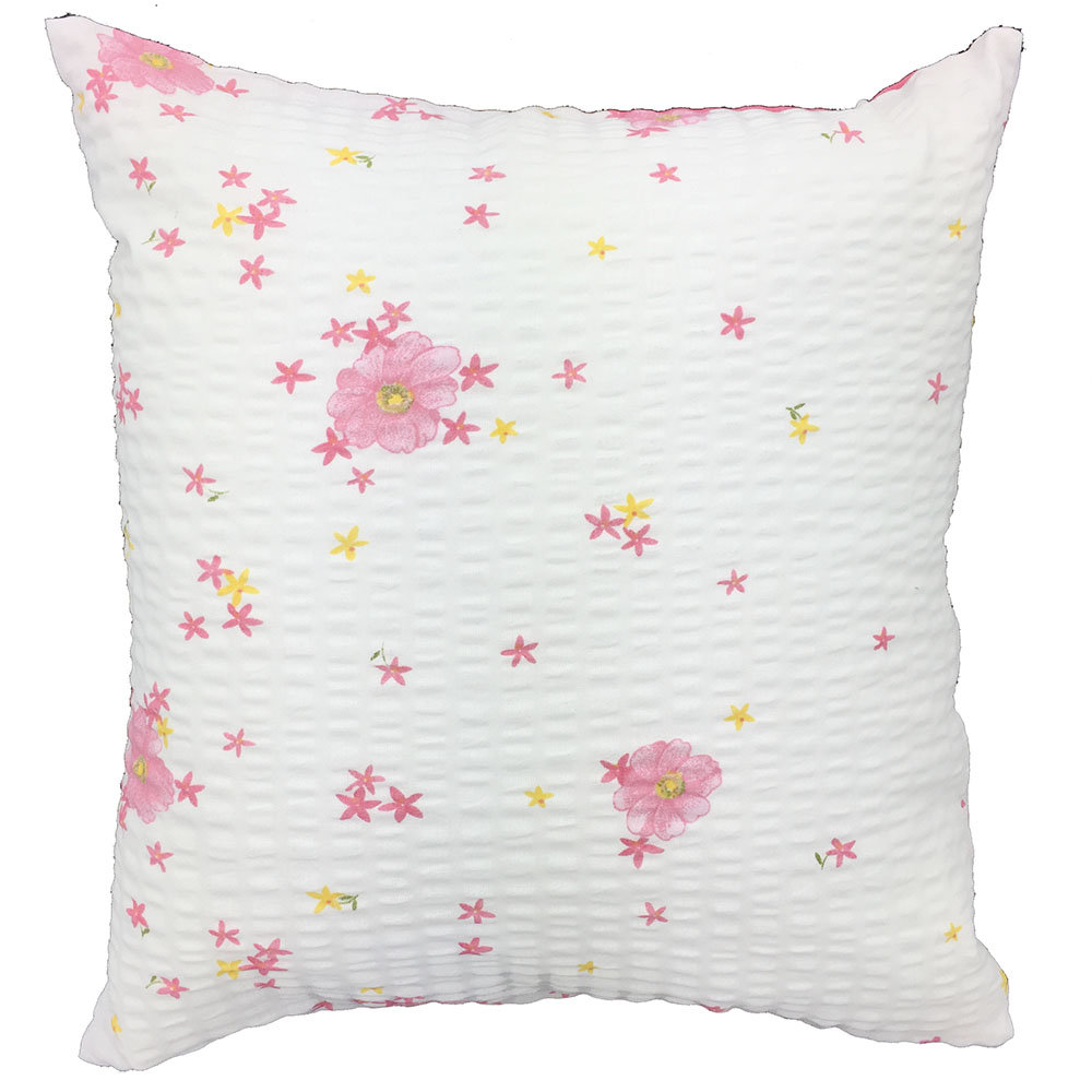 Poszewka z kory 50x60 137/1 Kwiatki różowe