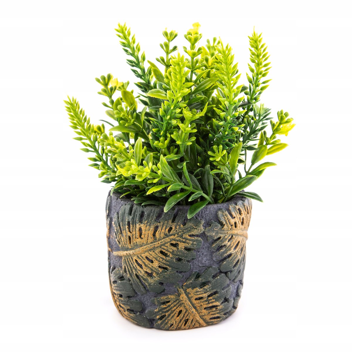 Zielony Wrzos Kwiat W Doniczce 18cm Różne Wzory