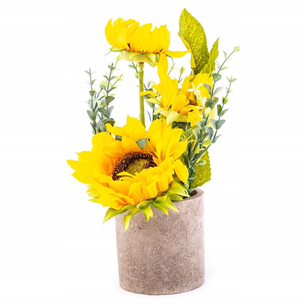 Sztuczne Kwiaty Słonecznik W Doniczce 26cm