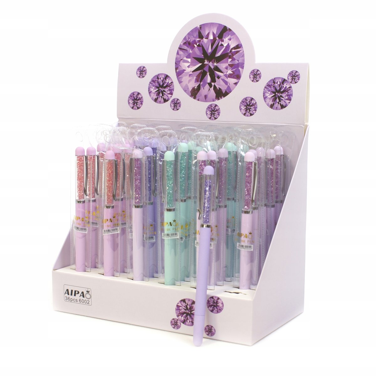 Długopis Z Kryształami Cienkopis Szkolny