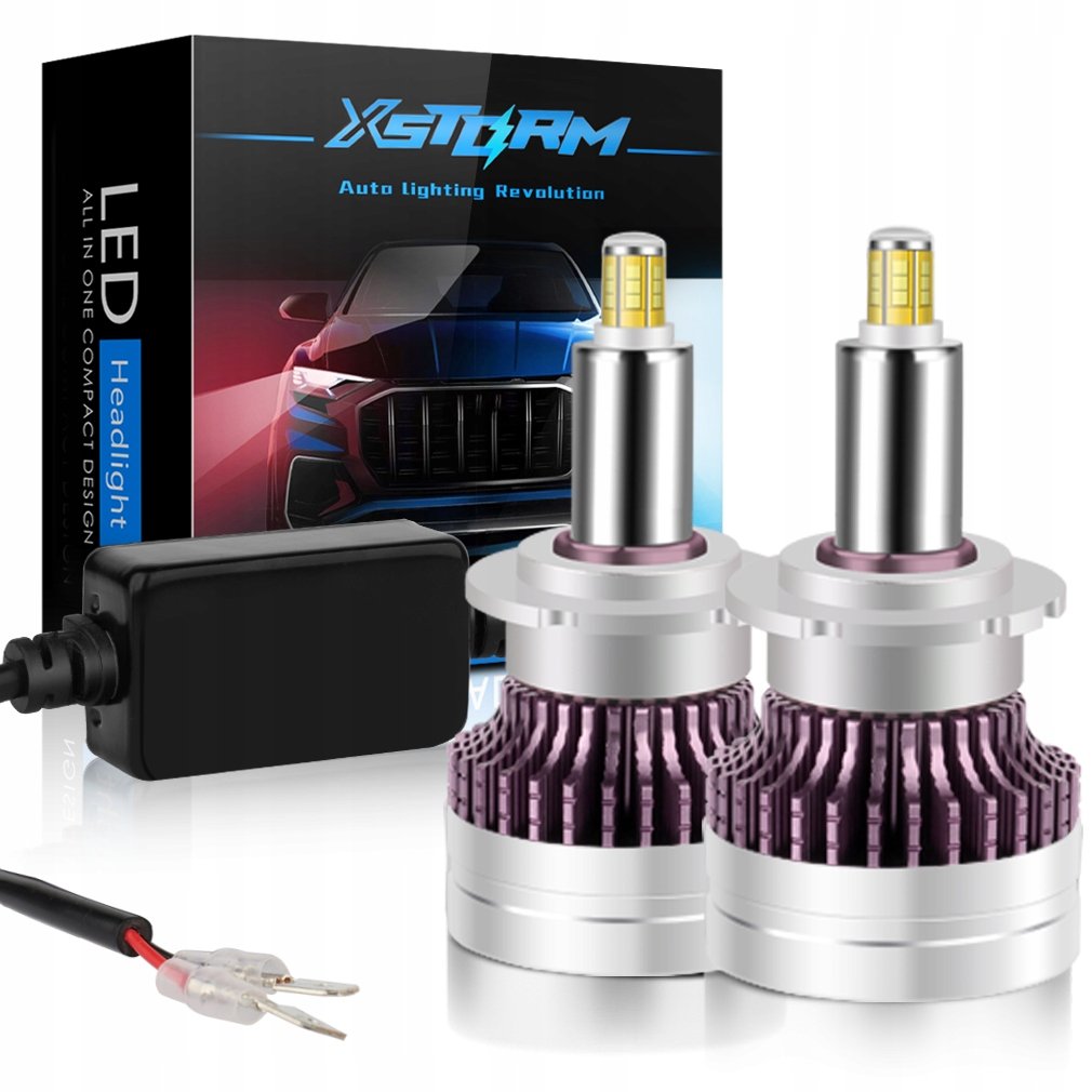 Żarówki Xstorm Led D1S D2S D3S D4S 160W 360° Mocne
