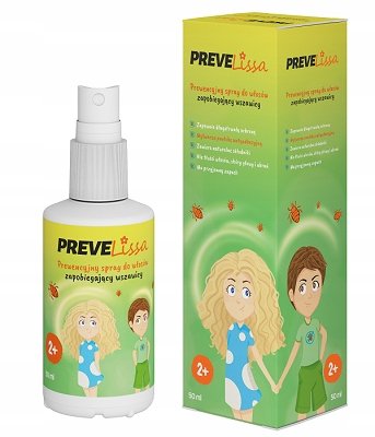 SIROWA Prevelissa prewencyjny spray do włosów zapobiegający wszawicy 50 ml | DARMOWA DOSTAWA OD 199 PLN!