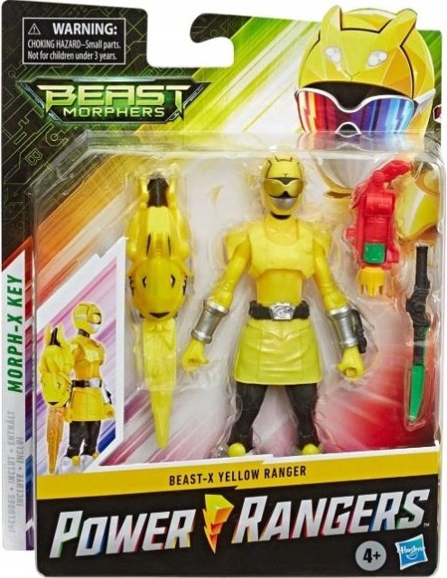 Power Rangers Figurka Beast Yellow Żółty Ranger