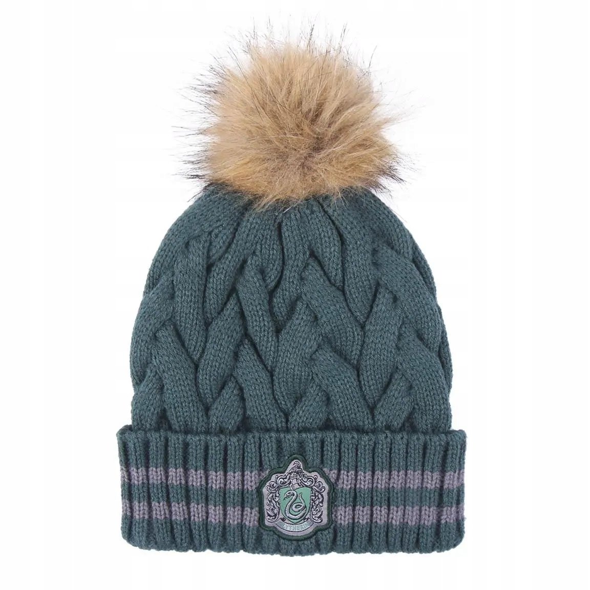 Czapka Zimowa Harry Potter Slytherin Cerda