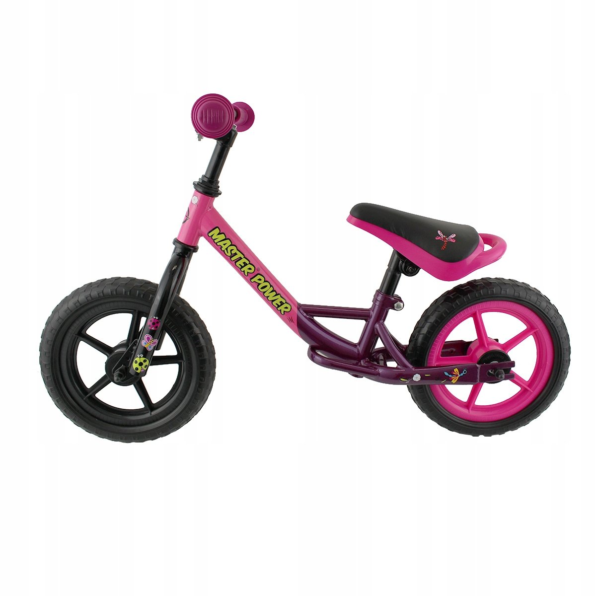 Master dzieci rowerek dziecięcy power rowerek biegowy, różowy, jeden rozmiar MAS-S014-pink