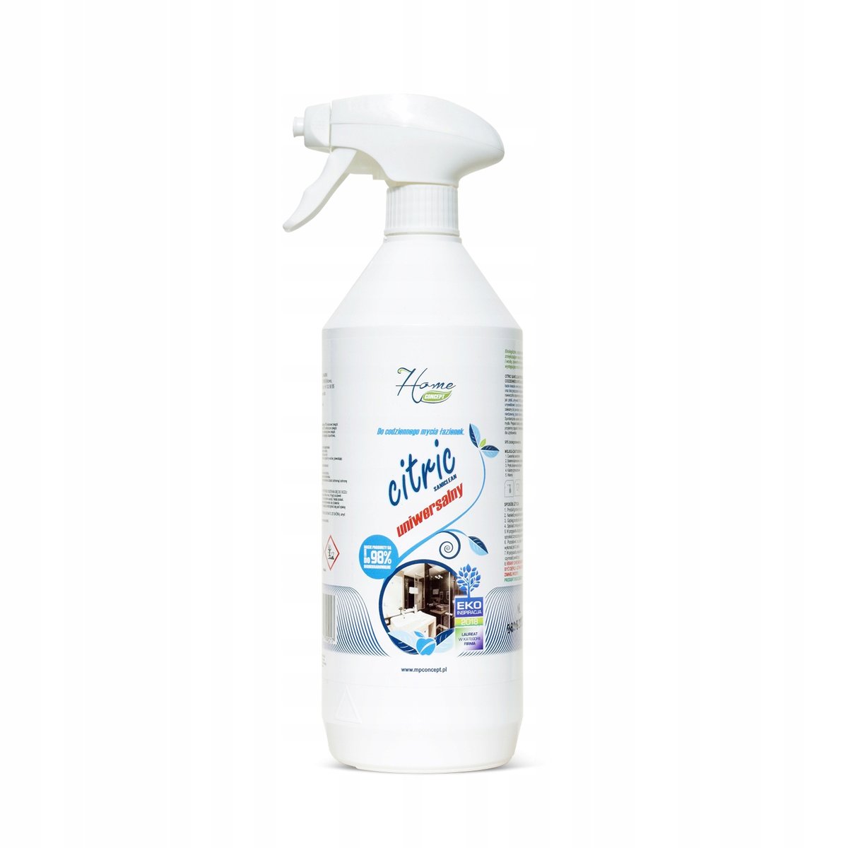 Ekologiczny Płyn Do Mycia Kabin Prysznicowych - Citric - 1L