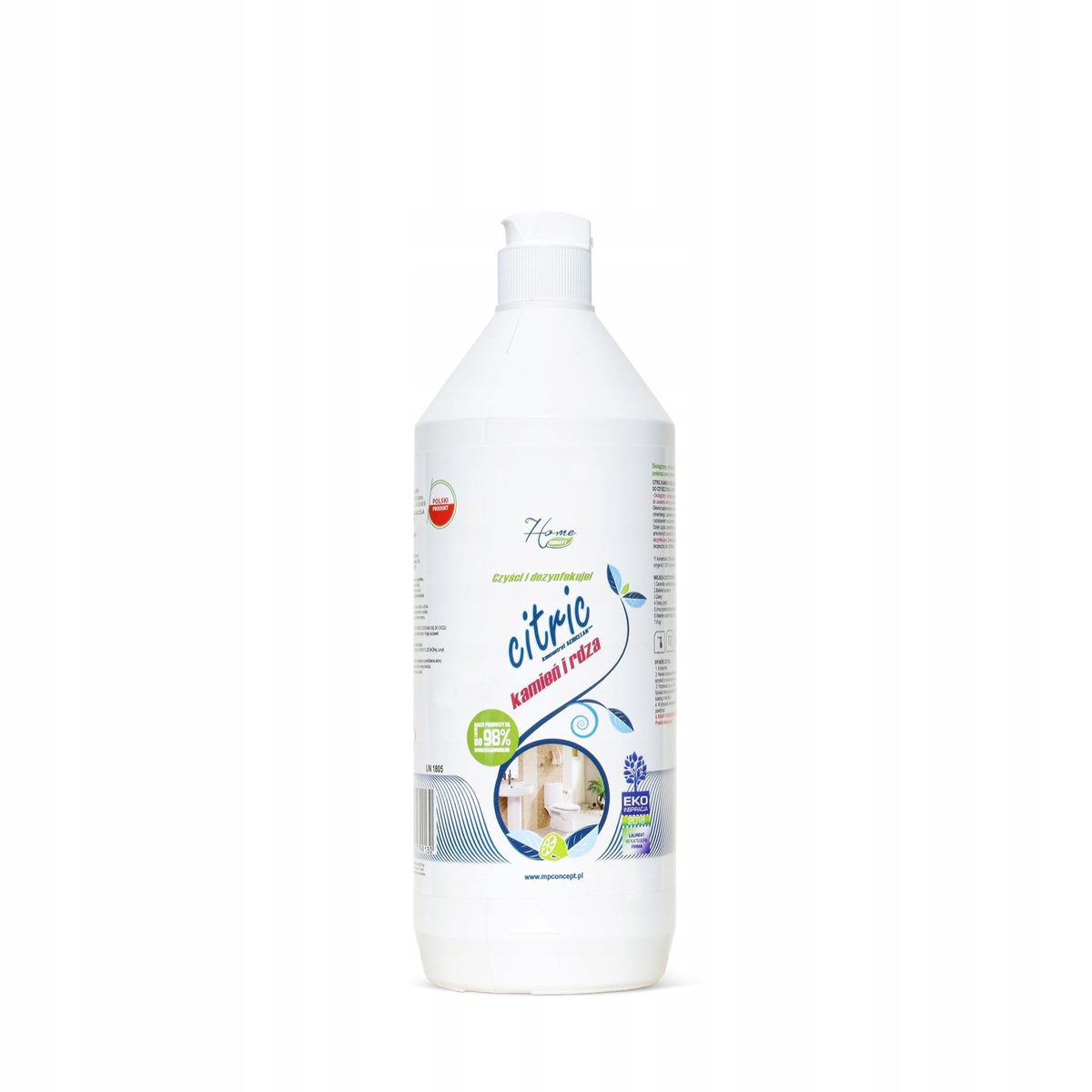 Ekologiczny Płyn Do Usuwania Kamienia I Rdzy - Citric Kamień I Rdza - 1L