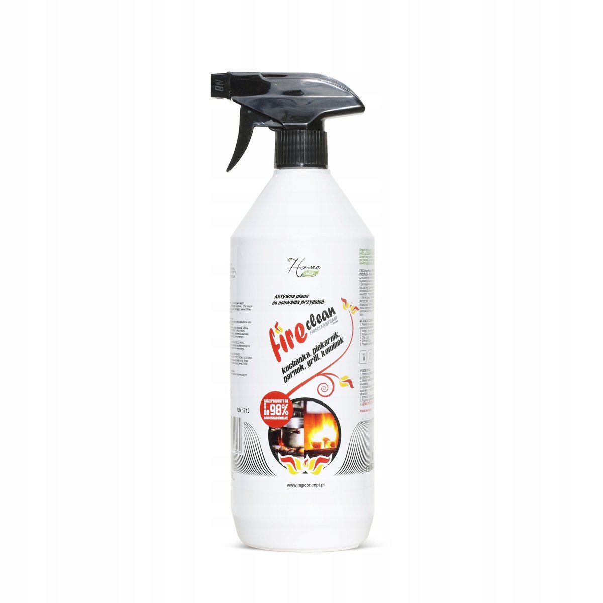 Środek Do Czyszczenia Piekarnika, Kominka, Grilla - Fireclean - 1L