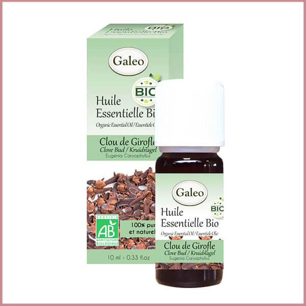 Galeo, Olejek eteryczny BIO z goździków, 10 ml