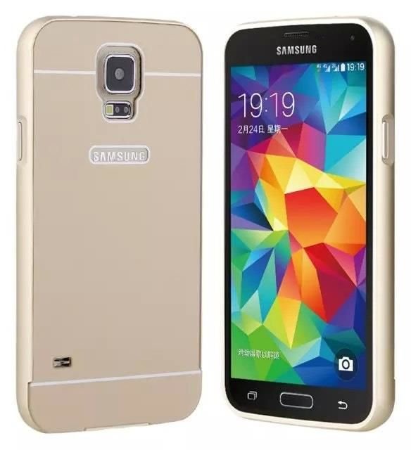 Bumper Alu Samsung Galaxy S5 Złoty