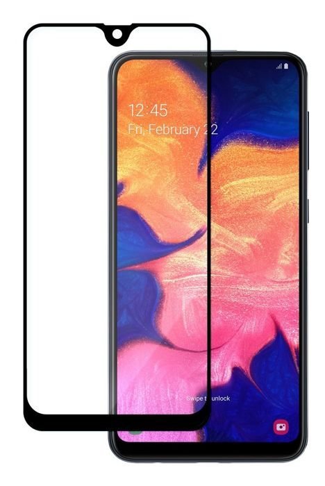 Szkło Hartowane Full Glue Samsung Galaxy A10 Czarny