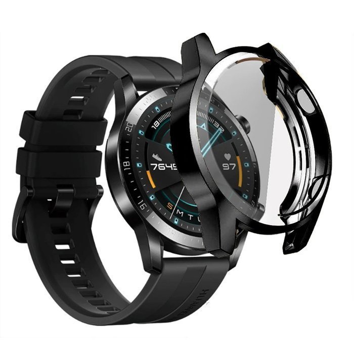 Etui Metalic Huawei Watch Gt Classic/Sport/Active 46Mm Czarne