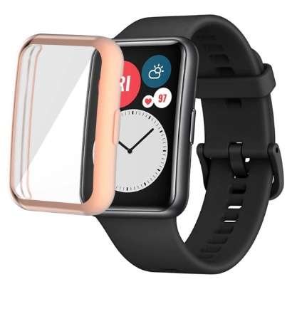 Etui Metalic Huawei Watch Fit Rose Gold