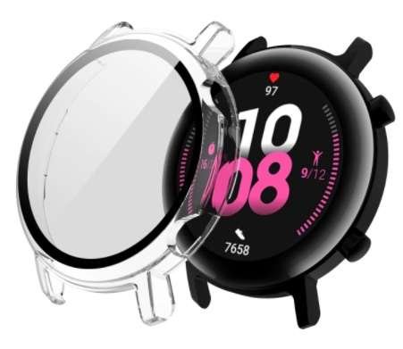 Etui + Szkło 2W1 Do Huawei Watch Gt 2 42Mm Przezroczyste