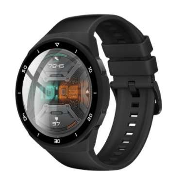 Etui + Szkło 2W1 Do Huawei Watch Gt 2E 46Mm Czarne