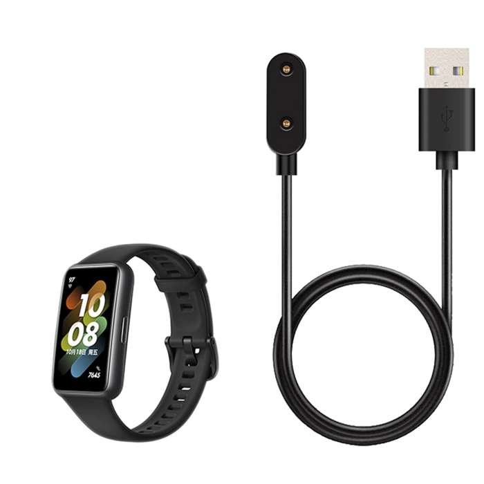 Ładowarka Kabel Do Huawei Watch Fit / Fit 2 / Band 6 / Band 7 Czarna