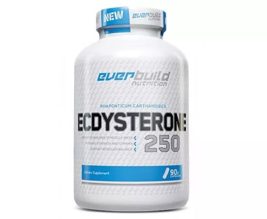 Everbuild Nutrition, Ecdysterone 250 mg, 90 kaps.