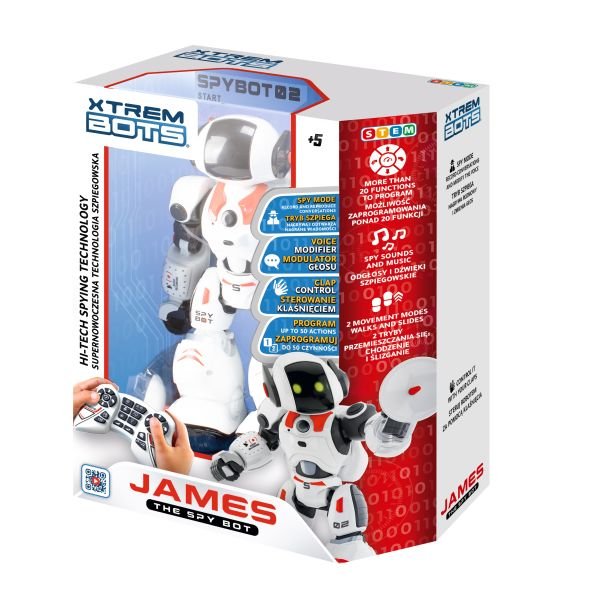 Robot James the Spy Bot - TM Toys