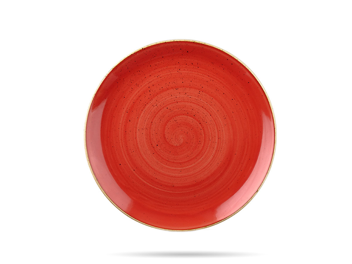 Talerz 28,8 cm Berry Red Stonecast CHURCHILL