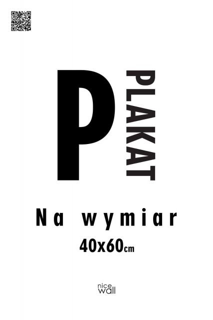 Plakat Na Wymiar 40X60 Cm