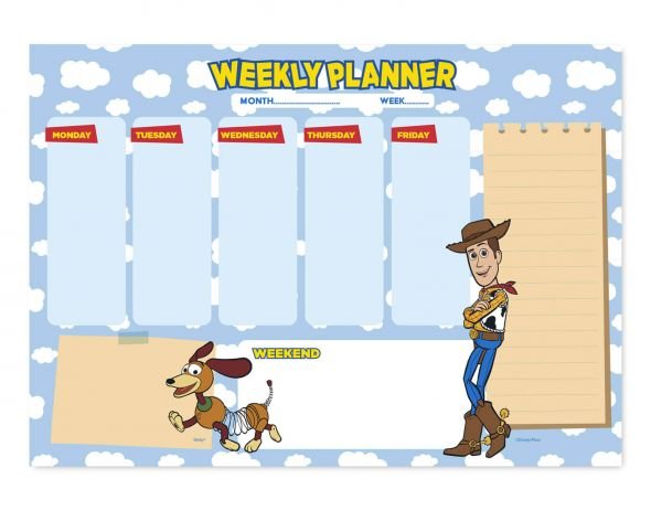 Toy Story - Planer Tygodniowy