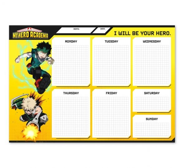 My Hero Academia - Planer A4