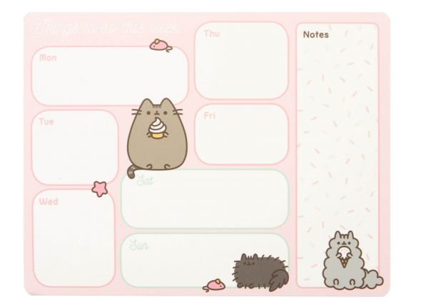 Pusheen - Planer Tygodniowy