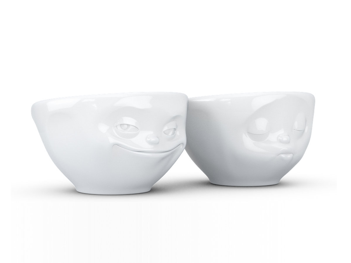 Tassen Zestaw 2 szt. miseczek do dipów Szczęśliwe buźki, 58Products - TS-12101