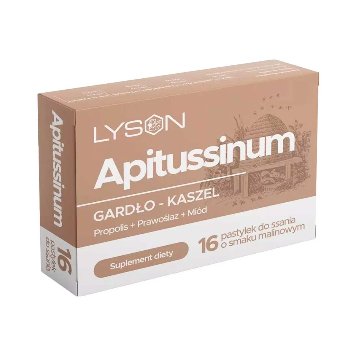 Apitussinum Propolis Prawoślaz Gardło Kaszel Pastylki