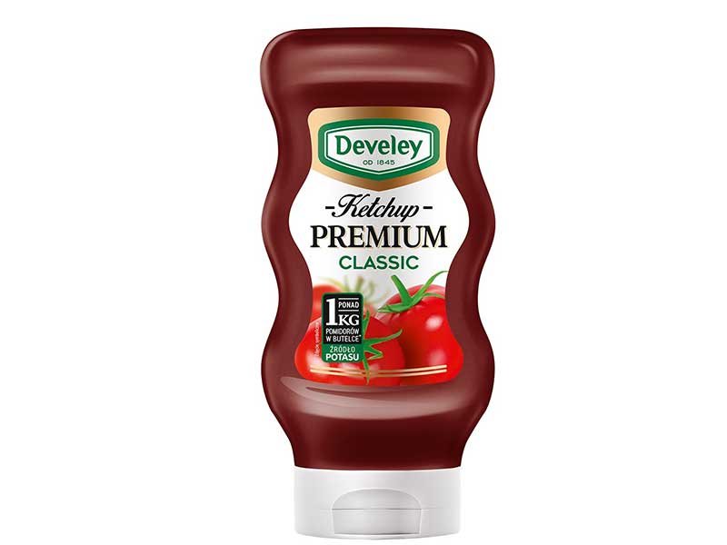 Develey Ketchup PREMIUM klasyczny w tubie 460g