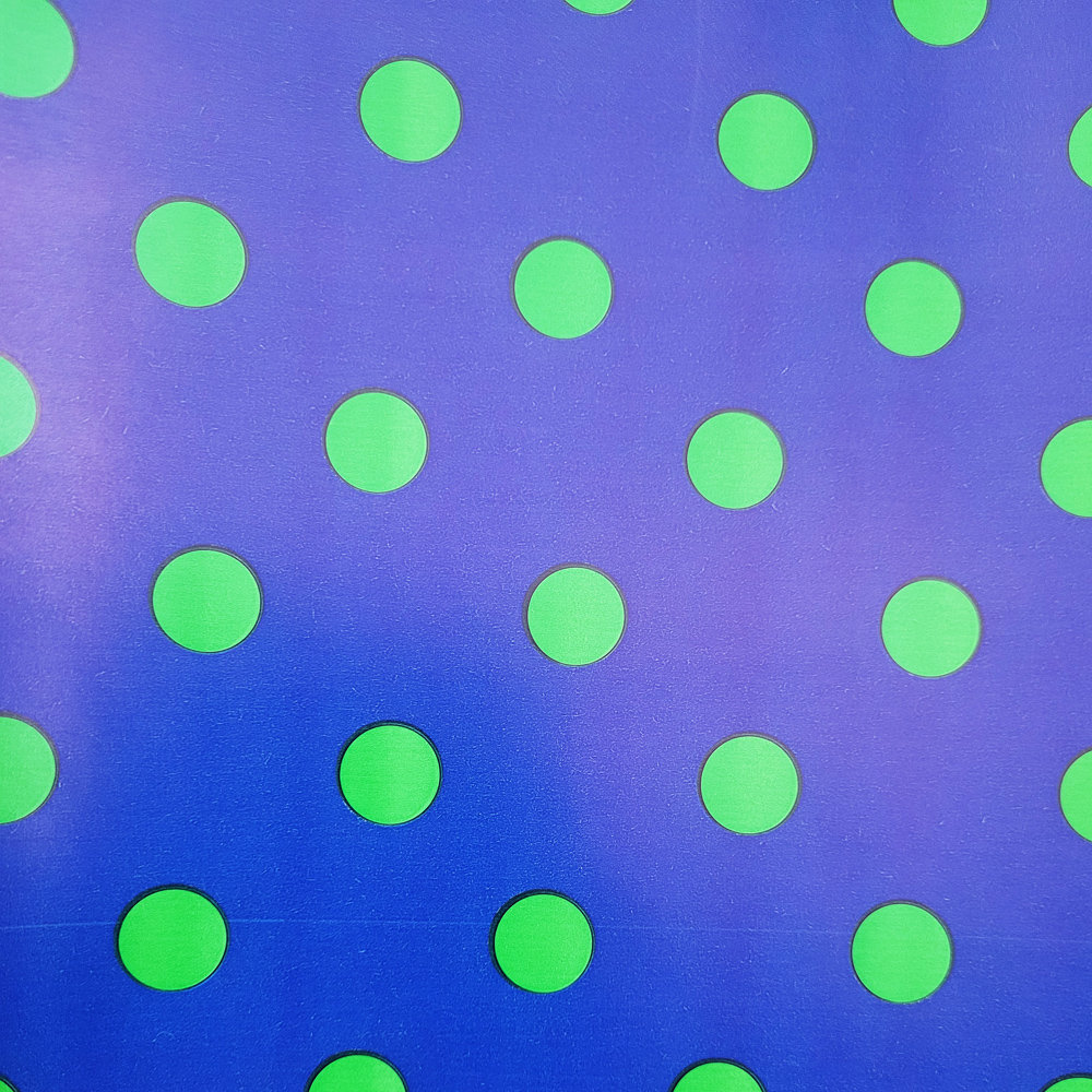 Papier Kropki Zielone Do Prezentów 57Cmx25M 25M40