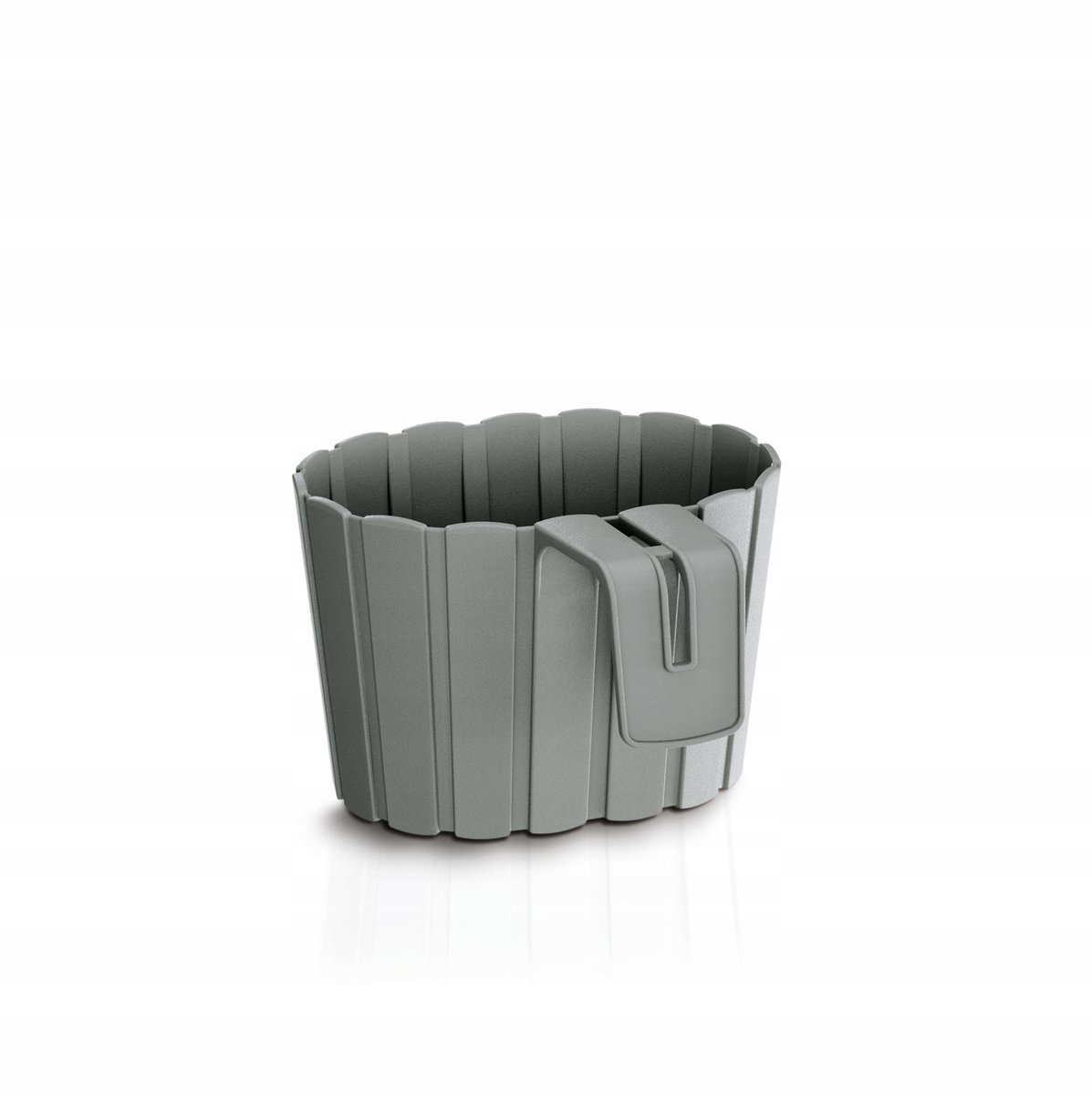 Prosperplast BOARDEE HOOK Doniczka wisząca 19,4 cm, szara DDEZ200