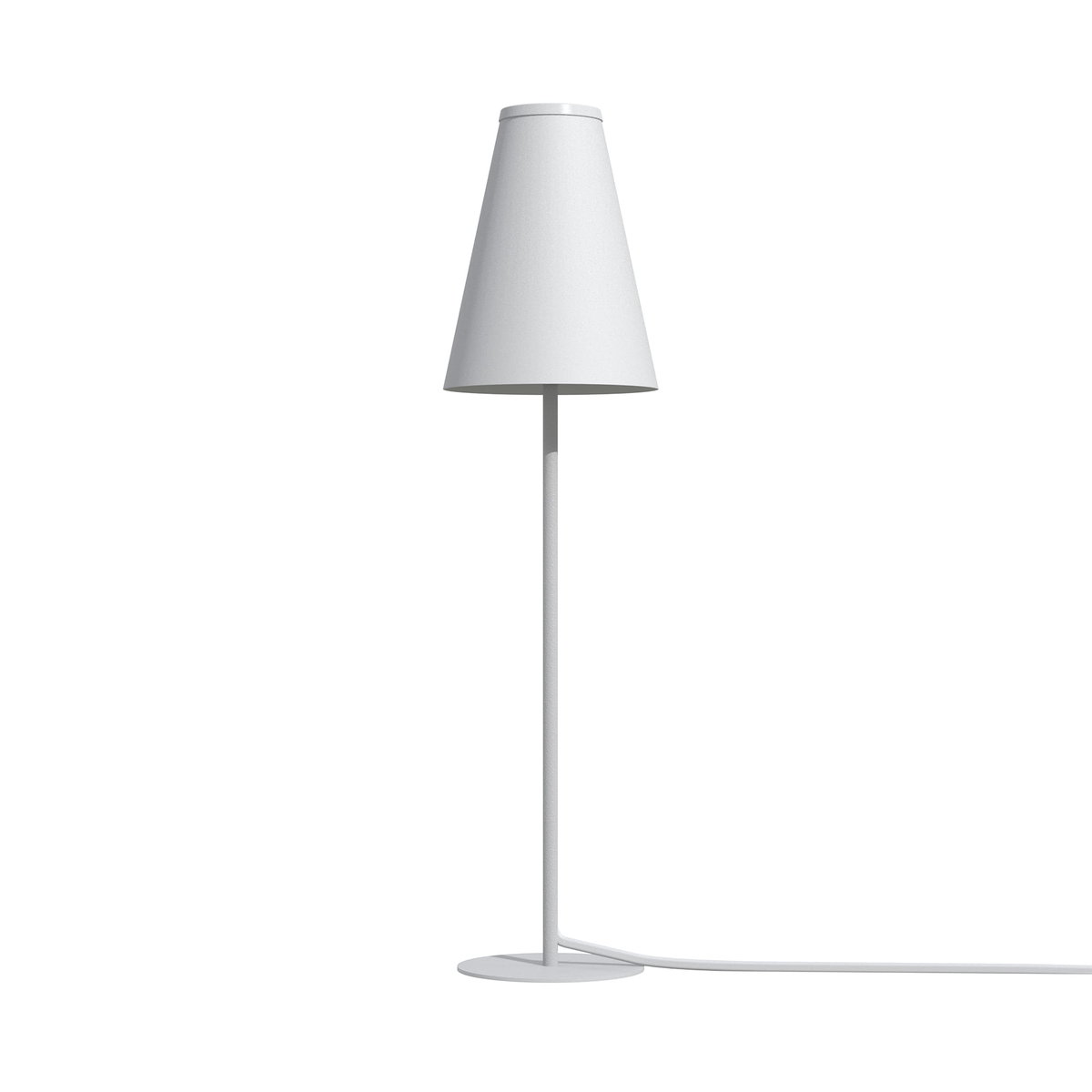 Nowodvorski Lampa stołowa TRIFLE WHITE do sypialni i jadalni biały 7758