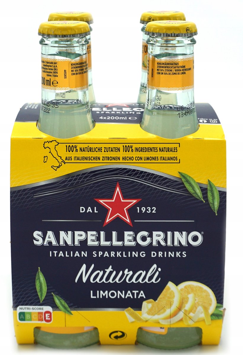 San Pellegrino Limonata 4X200Ml Włochy