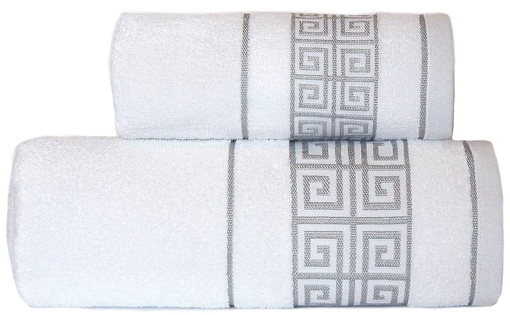 Greno Ręcznik Matteo kąpielowy biały 70x130 - bawełna gn-070-mtt-01