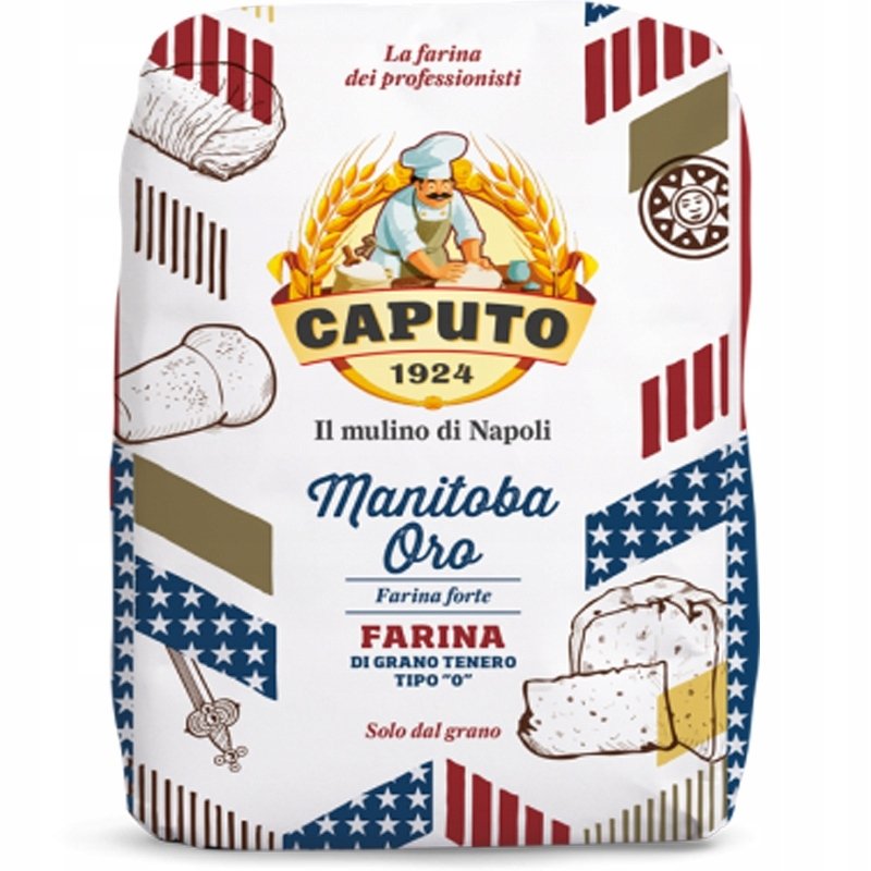 Mąka pszenna 0 Oro Manitoba 5kg Caputo ks 5525-662A1