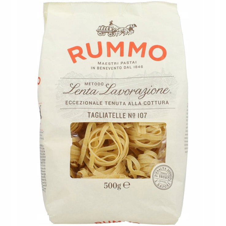 Rummo Tagliatelle Makaron Wstążki 500G Włoski