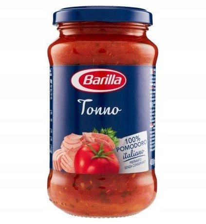 Barilla Tonno Sos Pomidorowy Z Tuńczykiem 400G