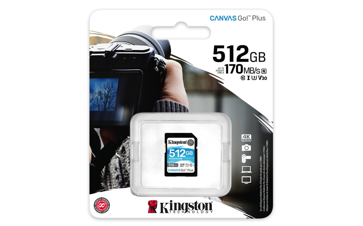 Kingston Canvas Go! Plus 512GB (SDG3/512GB)