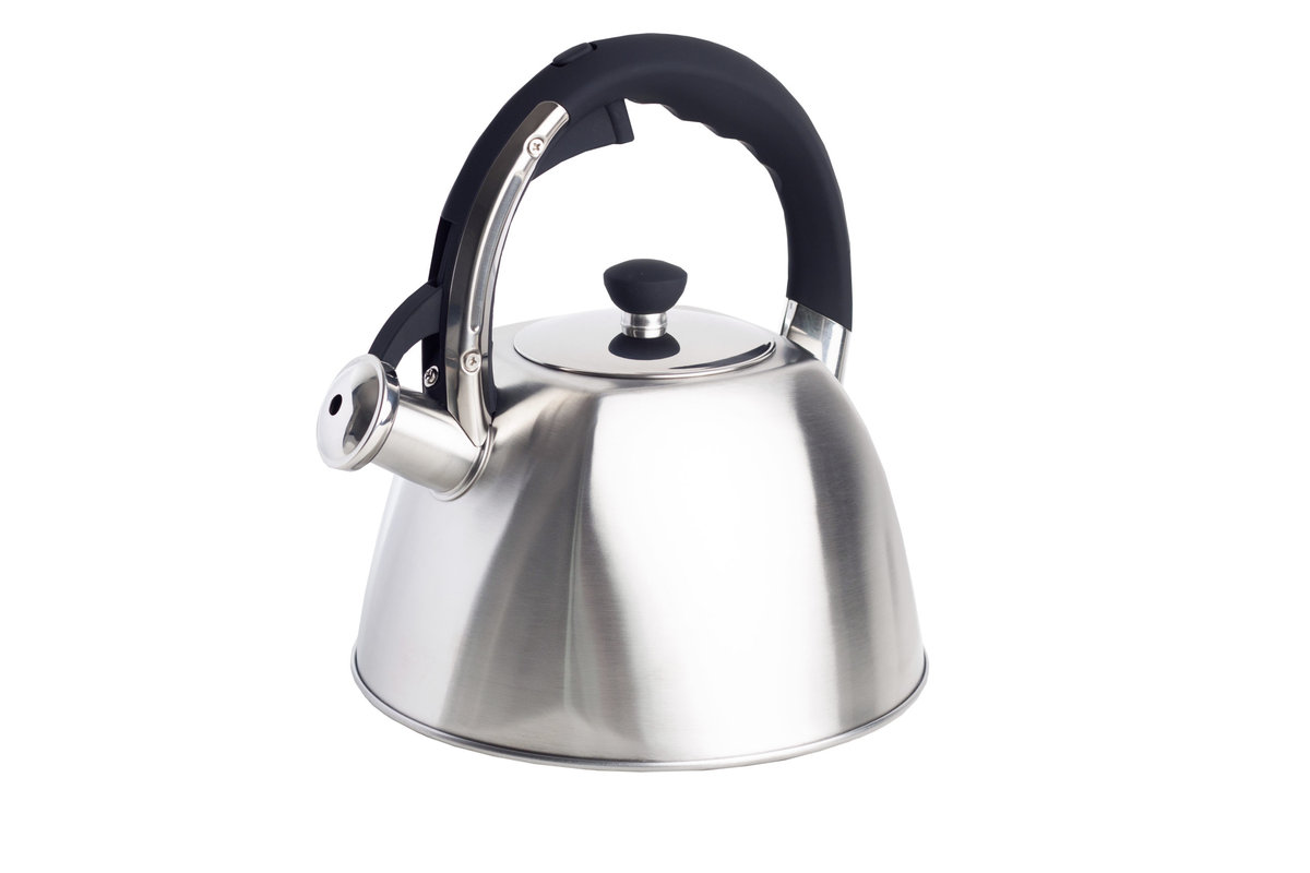 Berretti - Czajnik Tradycyjny Giulia - 3 L - Srebrna Satyna - Indukcja - Gaz - Br-6262
