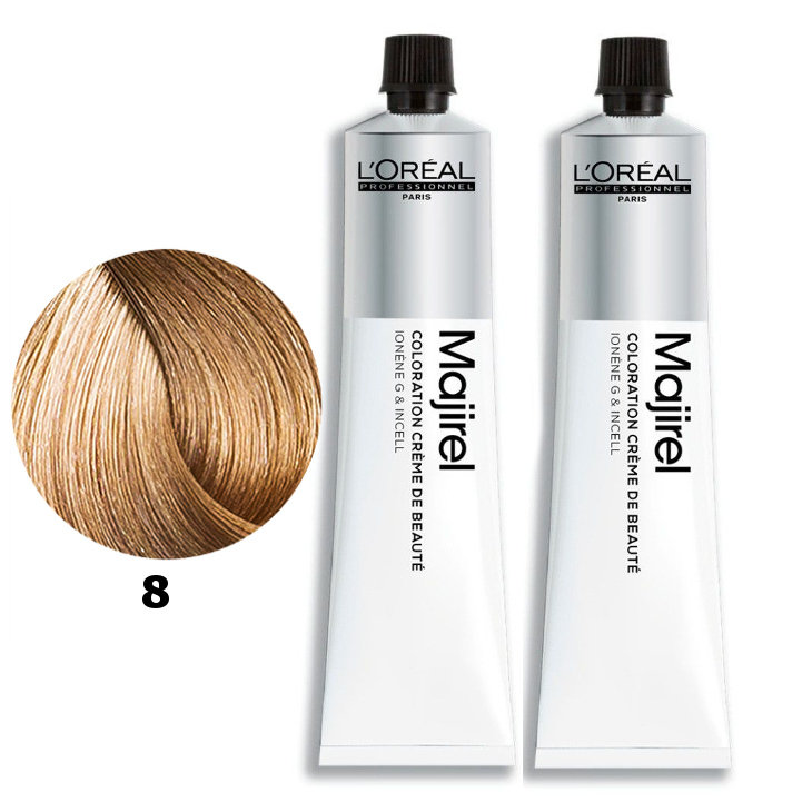 L'Oréal Professionnel, Majirel, Zestaw: trwała farba do włosów, 2 szt.