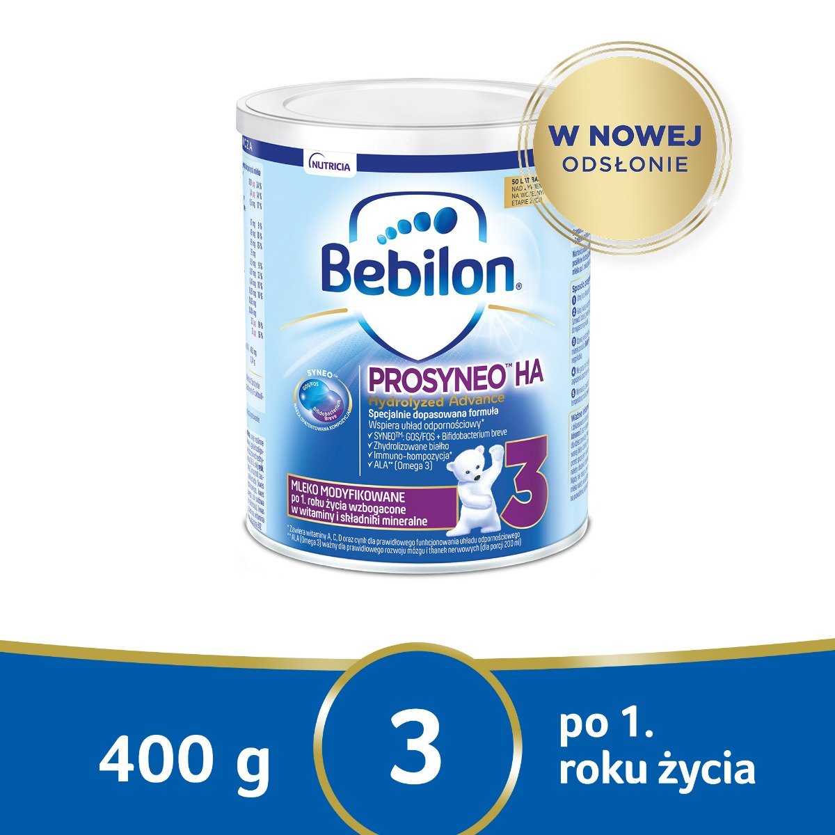 Bebilon Prosyneo HA 3 Mleko modyfikowane po 1. roku 400 g