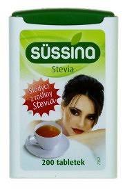 Stevia Sussina słodzik- 200 tabl. >> WYSYŁKA W 24H 