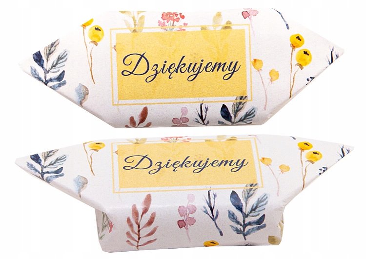 Krówki Ślubne Podziękowanie 1 Kg Wzór 4