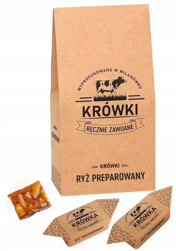 Krówki Ciągutki A'La Szyszki W Torebce 250G